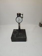 Mitutoyo No. 2414-08 Dial Indicator on Granite Comparator Stand picture