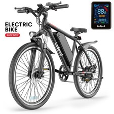 Ladped 26inch Electric Mountain Bike 22MPH Commuting Adults Electric Bicycle picture