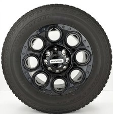 Ford F250 Super Duty 20” Black OEM Wheels Bridgestone A/T Tires New Takeoff picture