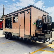 Mobile Food TruckTrailer Snack Cart Pizza Food Trailer in Sale picture