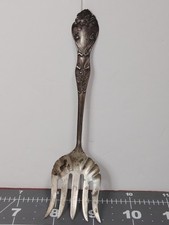Antique Pat 1902 Sterling Silver Sardine Fork 5 1/4 