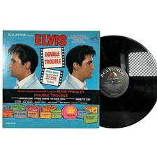 Elvis Presley Double Trouble Vinyl LP RCA Victor LPM-3787 Mono 1967 VG+ picture