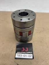 New KTR Rotex GS28 Coupling Flexible Clamping Ring Hub Jaw Red Fast Shipping. picture