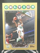 2008-09 Topps - Paul Pierce #34 Gold Border /2008 picture