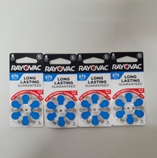 RAYOVAC - (6 Pack) size 675 Hearing Aid Battery - lot of 4 - 24 peices 8/2028 picture
