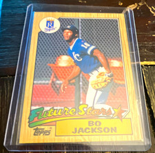 Topps 1987 Bo Jackson Future Stars #170 Kansas City Royals MLB Baseball Card picture