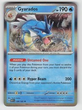 Holo Gyarados 130/165 Rare 151 Near Mint picture