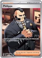 Philippe 110/086 Ultra Rare Pokemon ME04: Chaos Rising NM picture