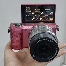 Sony Alpha a5000 Mirrorless Digital Camera w/16-50mm Lens W/Accessories 95% New picture