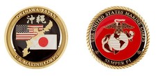 US Marine Corps (USMC) Okinawa Japan Challenge Coin picture