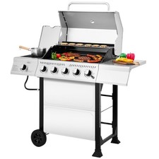 Royal Gourmet 5-Burner BBQ Liquid Propane Gas Grill with Side Burner,  60000 BTU picture