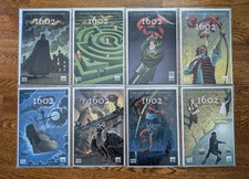 1602 Complete Series Set #1-8 Andy Kubert Neil Gaiman Marvel NM-/NM picture