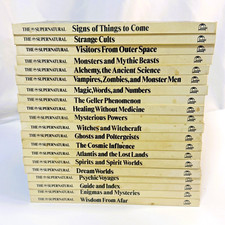 The Supernatural 20 Book Set Danbury Press 1975-76 Occult Paranormal Hardcover picture