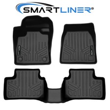 SMARTLINER Custom Fit Floor Mats 2 Row TPE 2021-2025 Volvo XC40 Recharge EV picture
