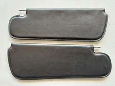 Chevy chevelle SS Heavy Chevy Hardtop Sun Visors Sunvisors vinyl black pair 2pcs picture