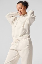 ALO YOGA Accolade Sweatshirt Hoodie Unisex Pullover Fleece Athleisure New picture
