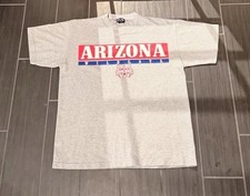 Vintage Arizona Wildcats Gray Cotton Blend Graphic Tee M picture