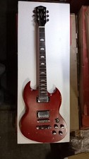 Used KGD Red Aged Electric Guitar, Mahogany Body, HH,  picture