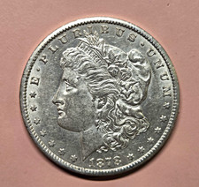 1878-CC Morgan Silver Dollar $1 Coin 90% Silver Business Strike KM#110 picture