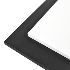 BuyPlastic White Expanded PVC Plastic Sheet  6mm (1/4