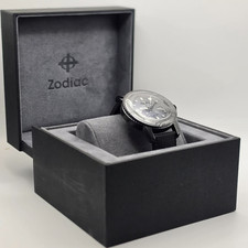 Zodiac Super Sea Wolf Automatic Compression Black Ceramic Watch ZO9595 picture