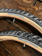 New 1989 NOS Vintage MTB Tires Pair FARMER JOHNS COUSIN 26 - New New Old Stock picture