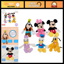 Disney Friends Plush Toys Set - 6 Pack Soft Stuffed Animals with Hand Fasteners picture
