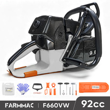 92cc Gasoline Chainsaw Power Head Compatible with Stihl MS660 G660 No Bar Chain picture