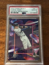 Panini 2020 Select Aaron Judge Artistic Impressions #AI-4 Yankees PSA 10 picture