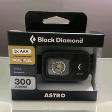 Black Diamond Astro 300 Lumens Headlamp - Graphite IPX4 - NEW -  picture