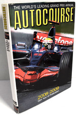 AUTOCOURSE 2008-2009 - 58th Year of Publication Annual *VERY GOOD* picture