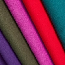 Brushed Wool Fabric Heavyweight Thick 59 Inch 370 GSM Polyester Coating Woolen picture