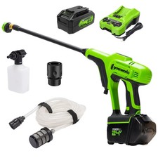 Greenworks 24V Cordless Pressure Washer 600PSI 0.8GPM w/ 4Ah Battery and Charger picture