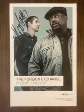 The Foreign Exchange - Authenticity era promo poster signed by NICOLAY picture