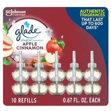 	Glade PlugIns Refills Apple Cinnamon Essential Oils 6.7oz 10 Ct	 picture