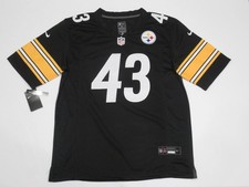 Troy Polamalu #43 Pittsburgh Steelers Retired Player Game Jersey Black picture