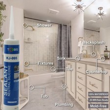 [KJ-995]mold-free Wholesale Silicone Sealant-Case of 24 Bottles picture