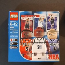 2003 Lego Sports NBA Collectors #7 Set 3566 Jalen Rose Kevin Garnett Stojakovic picture