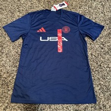 Adidas Men’s FIFA World Cup 2026 Tshirt USA Size M Navy NWT picture