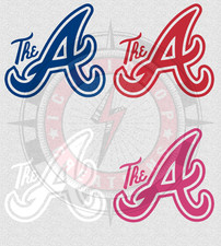 Atlanta  The A Logo Decal stickers picture