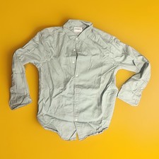 Green Button Up Long Sleeve Shirt Goodfellow Mens Size Medium picture
