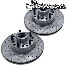 6 Lug Mustang II Rotors Disc Brakes 11