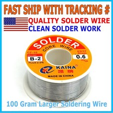 100g 63 37 Tin Rosin Core Solder Wire Electrical Soldering Sn60 Flux 0.6mm picture