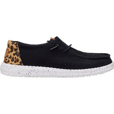 HEYDUDE Women's Wendy Wildcat Shoes - Muti size, Black / Multi, Width: D picture