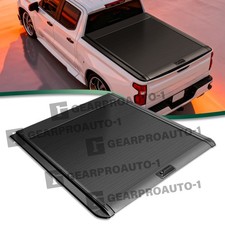 6.6 FT Hard Truck Bed Tonneau Cover Retractable For 2019-2026Chevy Silverado picture