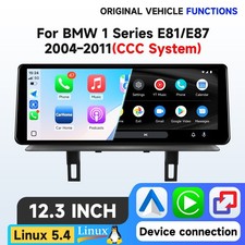 For BMW E81 E87 CCC 04-11 Linux TouchScreen Multimedia Display Wireless CarPlay picture