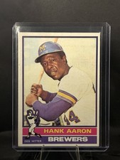 1976 Topps - Hank Aaron #550 Milwaukee Brewers VG-EX picture