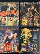 Vintage Hollywood Posters I, II, III, and IV lot of 4 catlogs Great condition picture