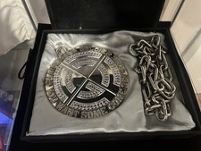 SUPER RARE Adult Size John Cena Chaingang Soldier Spinner Pendant picture