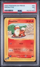 Growlithe - Pokemon Skyridge #62 PSA 7 picture